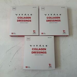 Vitále Collagen Dressing 3 Boxes Total 29 Dressings NEW